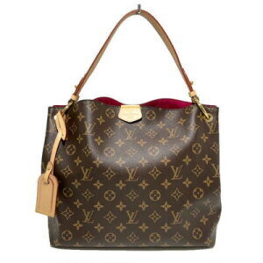 LOUIS VUITTON Graceful Shoulder Bag Monogram Brown Beige SUMMER